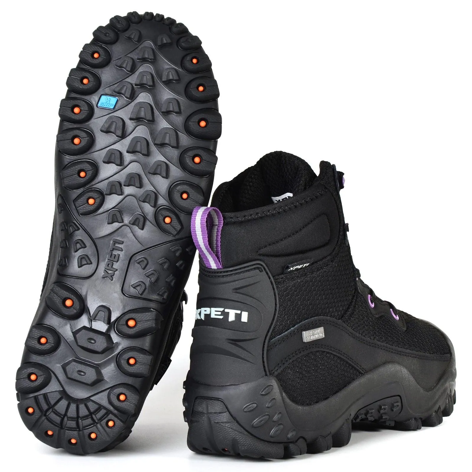 XPETI Women's Dimo Trek Waterproof Hiking Boots