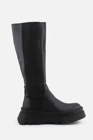 Zara Stretchable Knee High Boots | 100% Authentic Leather