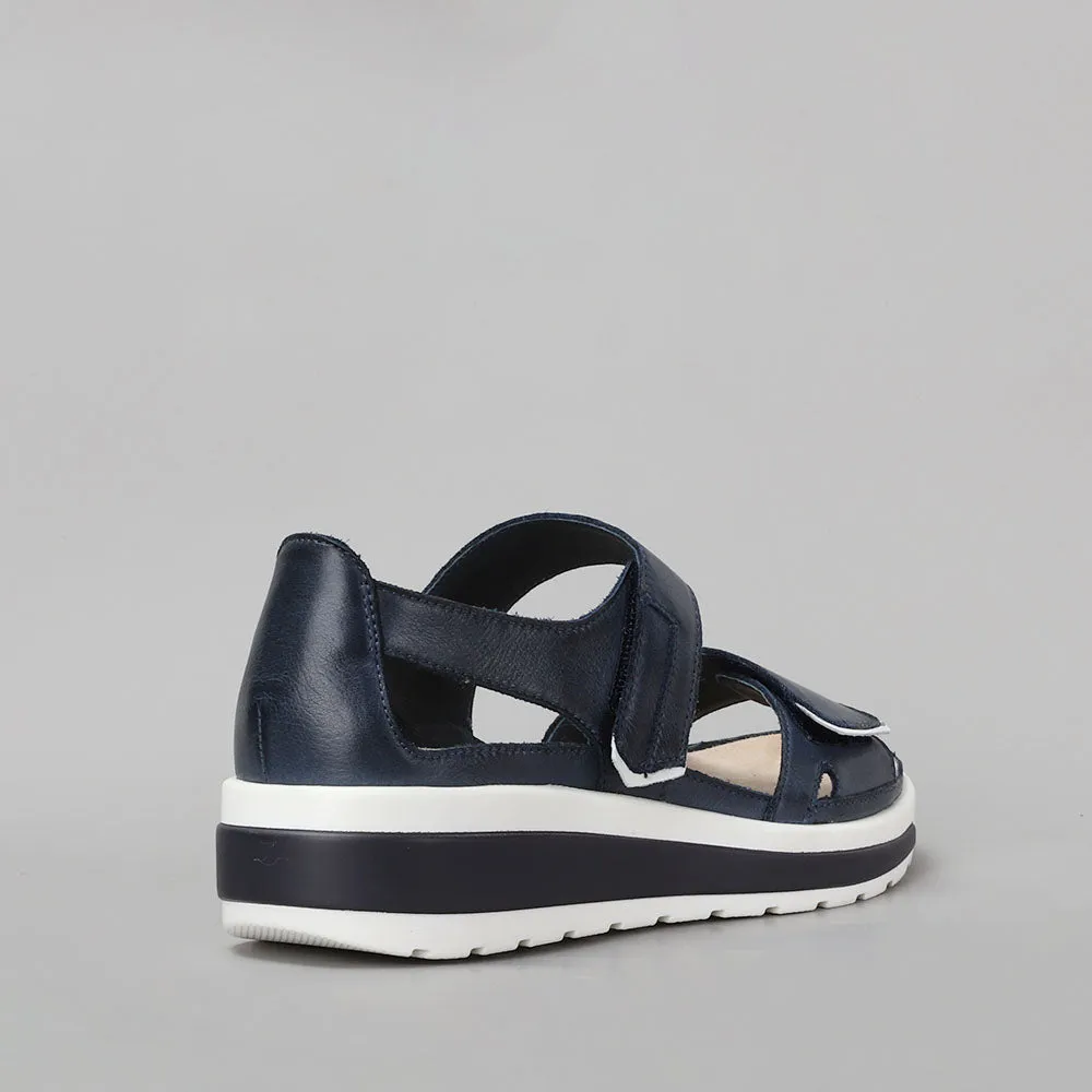 ZIERA - GEDD W ZR - NAVY/WHITE